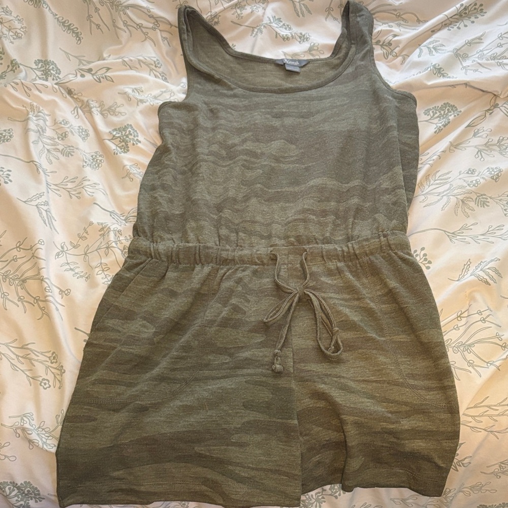 Natural Reflections Olive Green Jumpsuit